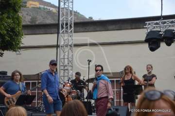 Concierto de José Vélez en Guía de Gran Canaria (Foto TA)